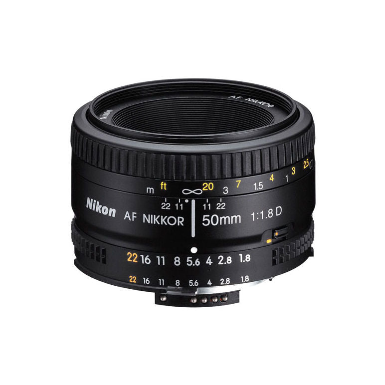USED Nikon AF Nikkor 50mm f/1.8D Lens 8+