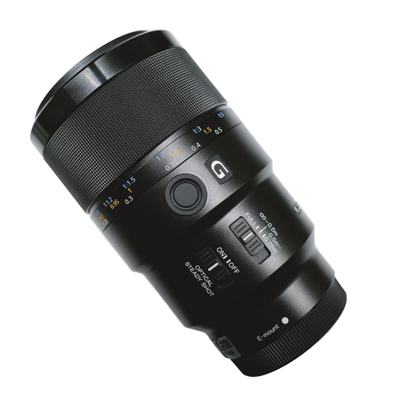 Sony FE 90mm f/2.8 Macro G OSS Lens – Full Frame, Sharp & Clean - Used