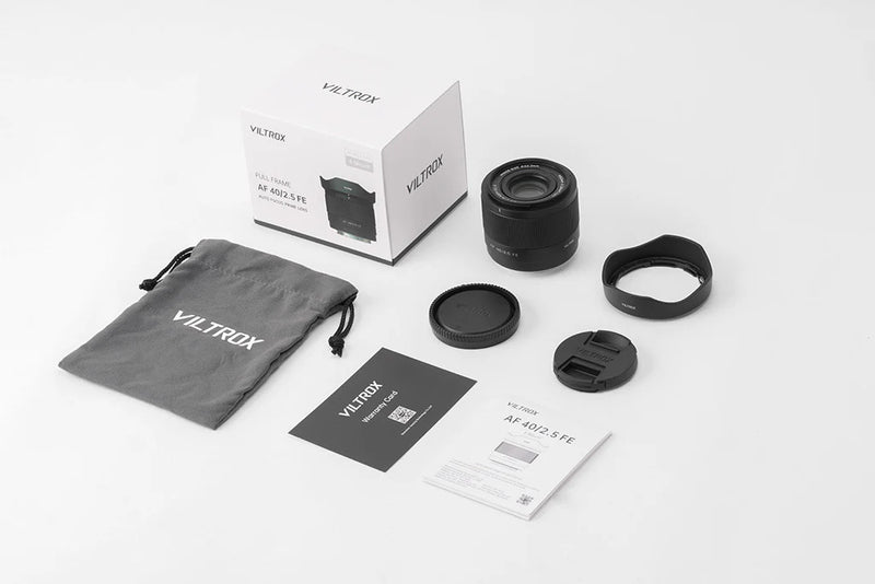 Viltrox AF 40mm F2.5 Full-Frame Lens for Sony E-mount