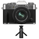 FUJIFILM X-T30 II with XC 15-45mm PZ Lens Kit - Silver , Bundle