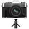 FUJIFILM X-T30 II with XC 15-45mm PZ Lens Kit - Silver , Bundle