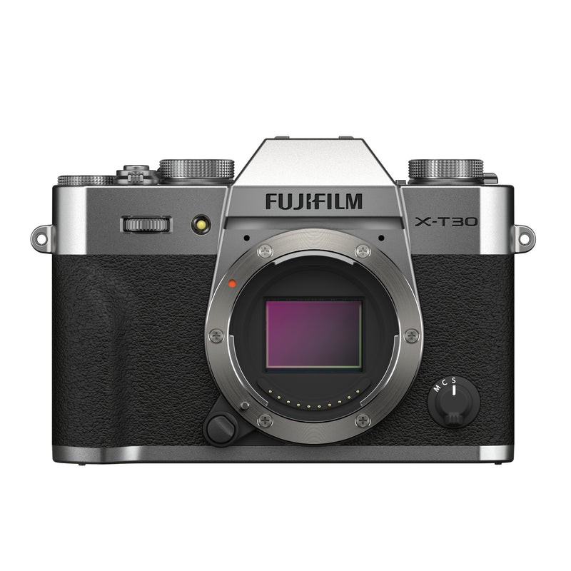 FUJIFILM X-T30 II Mirrorless Camera Body Only - Silver