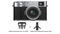 FUJIFILM X100VI Digital Camera Bundle 3 (Silver)