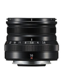 FujiFilm Fujinon XF 16mm F2.8 R WR Prime Lens - Black