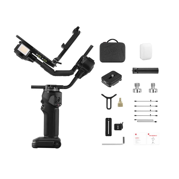 Zhiyun CRANE 4 3-Axis Handheld Gimbal Stabilizer Combo Kit