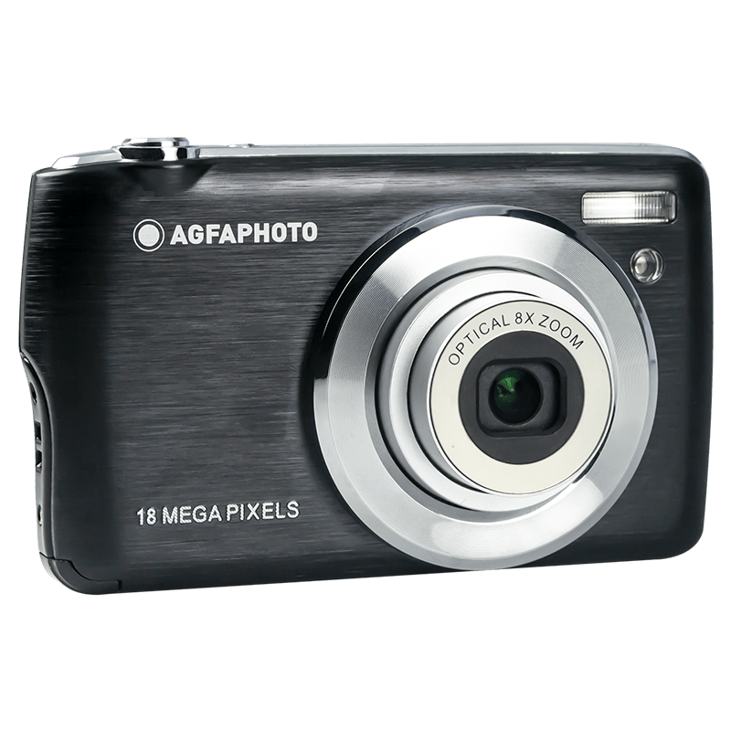 AgfaPhoto Realishot DC8200 Digital Camera - Optical Zoom X8 - Black