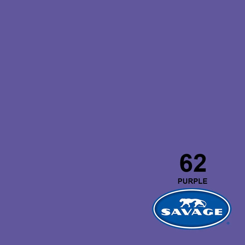 Savage 107" X 36' (12 Yard ) Seamleass Paper Backdrop - Purple   62-12