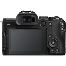 Rear view of Canon EOS R8 Mark II showing vari-angle LCD screen and multi-controller joystick from Best Camera Store