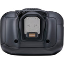 Bottom view displaying the Multi-Function Shoe hot shoe connection of the Canon Speedlite EL-5 Version 2 Flash from Best Camera Store