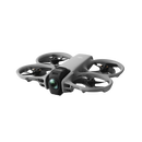 Left side profile of DJI Avata 360 showing dual 1-inch sensors
