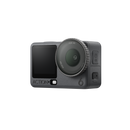 Right angled upward view of the DJI Osmo Action 6 camera showing buttons.