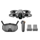 Close-up of DJI Goggles N3 immersive FPV headset with 1080p ultra-wide screen
