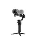 DJI RS 5 Combo in native vertical mode for professional social media content creation.