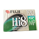 Factory-sealed Fujifilm 8mm 120-minute high quality video cassette in original retail packaging