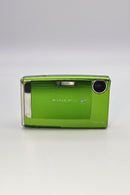 Front metal casing of green Fujifilm FinePix Z10fd camera at Best Camera Store