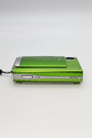 Top and side profile of green Fujifilm FinePix Z10fd camera body at Best Camera Store