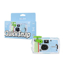 FUJIFILM QuickSnap Active single-use camera displayed next to its original retail box at Best Camera Store.