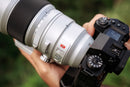 Photographer taking bird photography with FUJINON XF400mmF4.5 lens - Best Camera Store