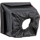 Godox SB1010 mini softbox shown folded completely flat to demonstrate its portable, travel-friendly size.