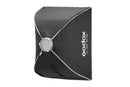 Back side view of Godox UL-BOX softbox showing the heavy-duty Bowens mount