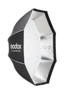 Side zipper detail on Godox softbox for easy access to interior modifiers
