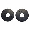 Reverse view of the 5x7 inch paper spool adapter rings for HiTi P630 series printers sold by Best Camera Store