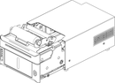 Diagram of the HiTi P630A photobooth printer front-loading tray mechanism from Best Camera Store.