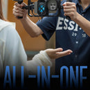 Filmmaker using the thermal phone cage for landscape cinematic video.