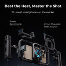 Power bank holder attached to the SmallRig mobile video rig.