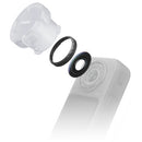 Close-up of official high-definition replacement lenses for Insta360 X6 action camera at Best Camera Store