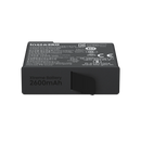 Bottom view of the Insta360 X6 Xtreme Battery showing release latch and 2600mAh labeling at Best Camera Store.