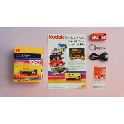 Kodak Charmera Retro Digital Keychain Camera – Blind Box (1 of 7 Designs)