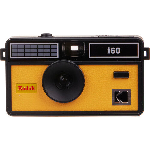 Kodak i60 Reusable 35mm Film Camera with Popup Flash (Kodak Yellow)