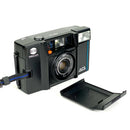 Minolta AF-S 35mm camera top view with extended pop-up flash at Best Camera Store