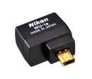 Nikon WU-1b Wireless Mobile Adapter in new open box condition including retail packaging, storage case, manual, and lanyard.