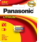 Panasonic CR123A 3V 1550mAh Lithium Battery front blister pack at Best Camera Store