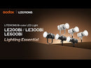 Godox Litemons LE200Bi 200W Bi-Color LED Video Light