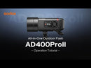 Godox AD400 Pro II TTL Battery Powered Outdoor Wireless Flash
