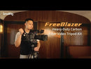 SmallRig FreeBlazer Carbon Fiber Video Tripod System with DH10 Fluid Head