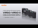 Godox Virso SRX Wireless Receiver for Sony Multi Interface Shoe (2.4 GHz)