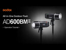 Godox AD600BM II Witstro Manual All-In-One Outdoor Flash