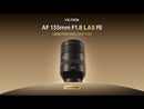 Viltrox AF 135mm f/1.8 LAB FE full frame Lens -Sony E-Mount