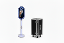 Vista 15.6" Mirror DSLR Photo Booth with Touchscreen i5 PC, RGB LED, & Flight Case (White)