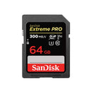 SanDisk Extreme Pro SDXC 64GB V90 300mb