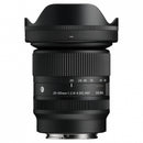 Sigma 20-60mm F2.8-4 DG Contemporary Sony E-mount lens with hood attached at Best Camera Store