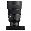 Top view of Sigma 85mm f1.2 DG Art lens on L-mount body - Best Camera Store