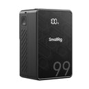 SmallRig VB99 SE 99Wh Mini V-Mount Battery 4608 front main view with OLED screen.