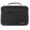 Front view of the black Tamrac Jazz 50 v2.0 shoulder bag for DSLR and Mirrorless cameras.