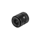 Side profile view of the Viltrox 35mm F1.8 EVO lens highlighting the AF MF focus switch at best camera store