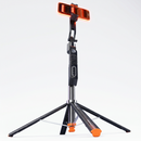 Close up detail of 360-degree multi-axis rotation head on VIP Q575TK tripod at Best Camera Store